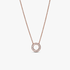 Pandora Logo Pavé Circle Collier Necklace Pandora Logo Pavé Circle Collier Necklace