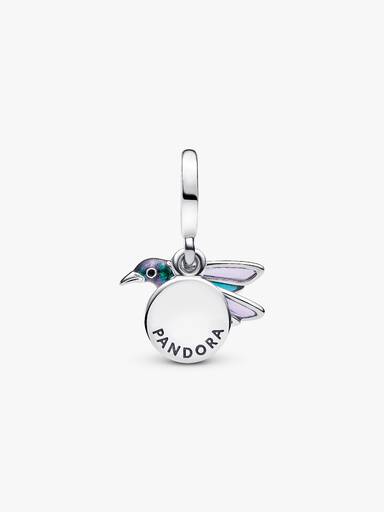 Hummingbird Double Dangle Charm