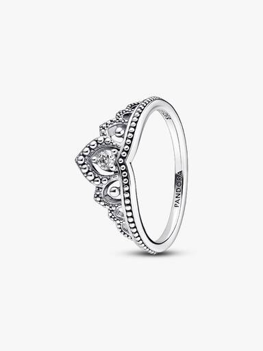 Regal Beaded Tiara Ring