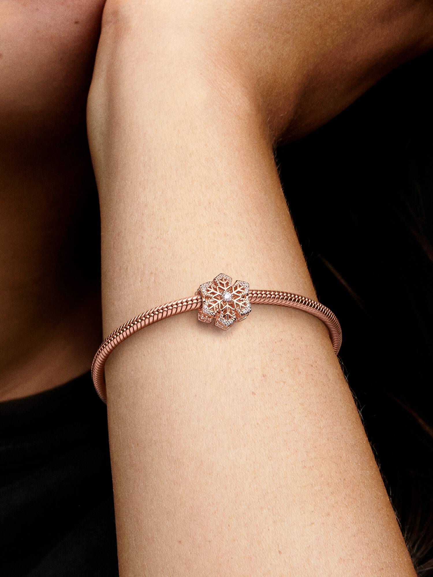 Festive Snowflake Charm