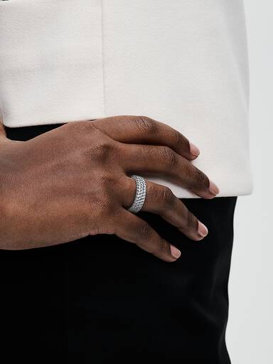 Pandora Timeless Pavé Triple-row Ring