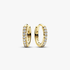 Sparkling Huggie Hoop Earrings Sparkling Huggie Hoop Earrings