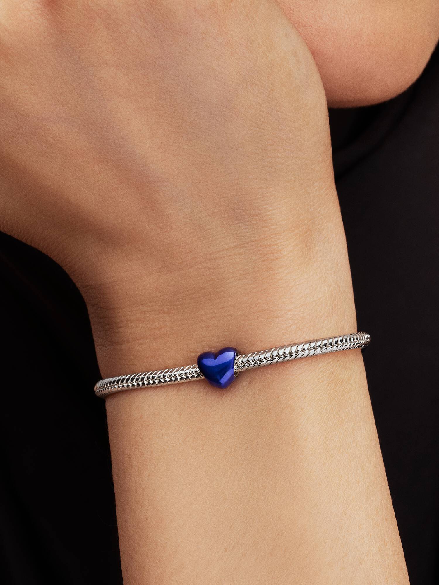 Blue Heart Mini Charm