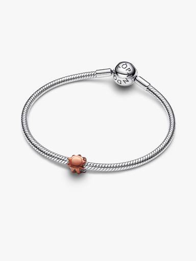 Orange Sun Mini Charm