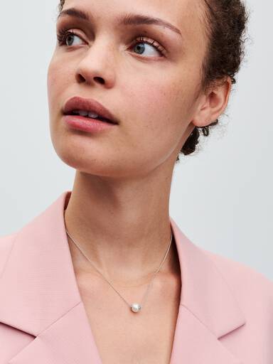 Treated Freshwater Cultured Pearl Collier Necklace