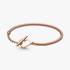 Pandora Moments Heart T-Bar Snake Chain Bracelet Pandora Moments Heart T-Bar Snake Chain Bracelet