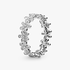 Daisy silver ring with cubic zirconia Daisy silver ring with cubic zirconia