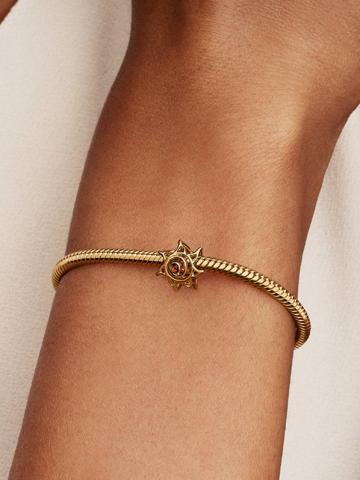 Sun Openwork Charm 