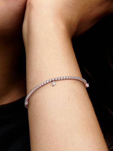 Sparkling Drops Tennis Bracelet