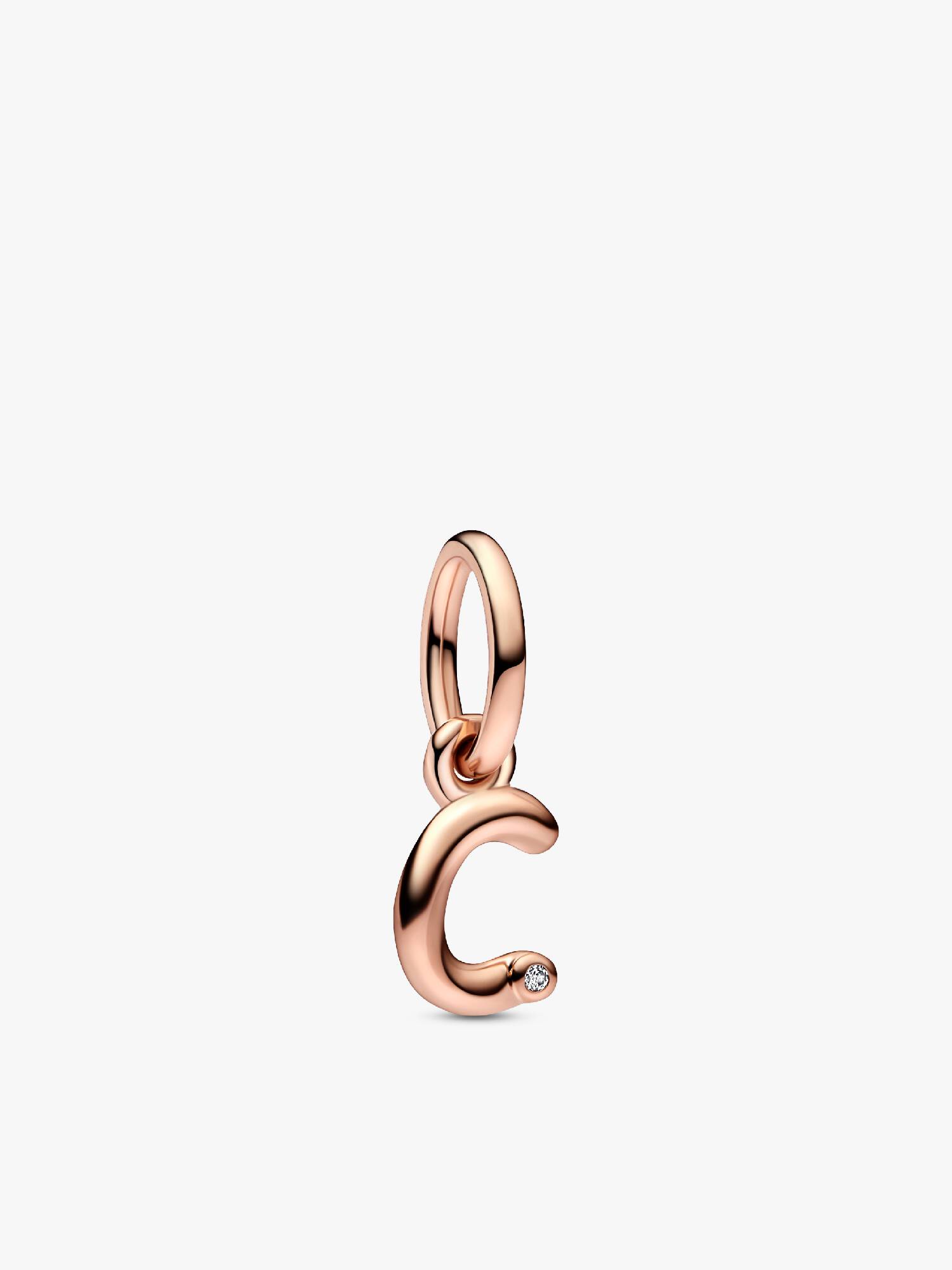 Letter c Script Alphabet Dangle Charm