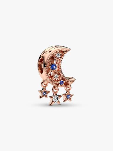 Star & Crescent Moon Charm