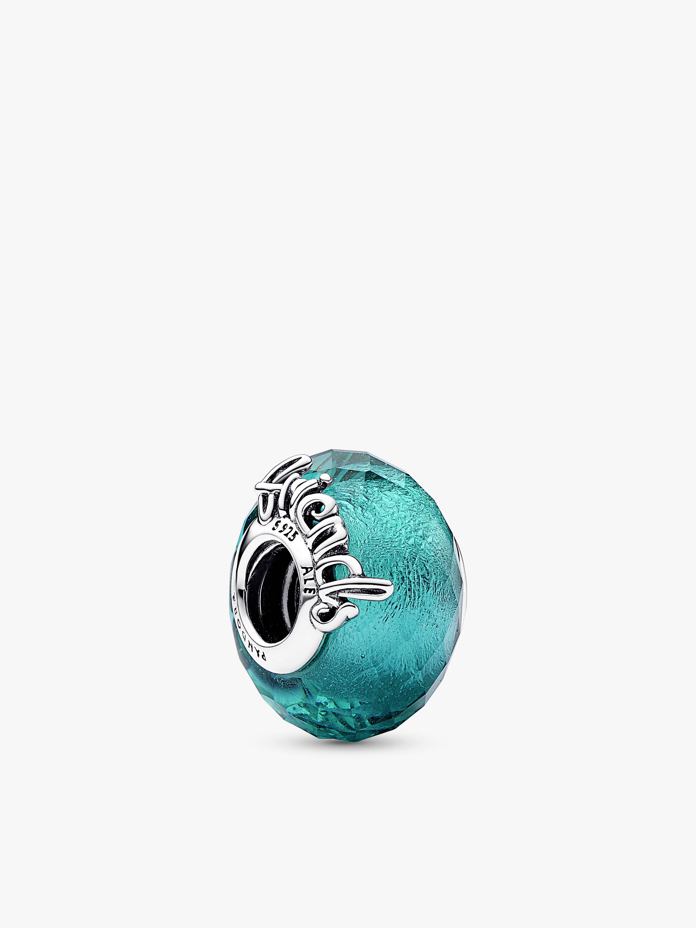 Faceted Murano Glass Friendship Charm