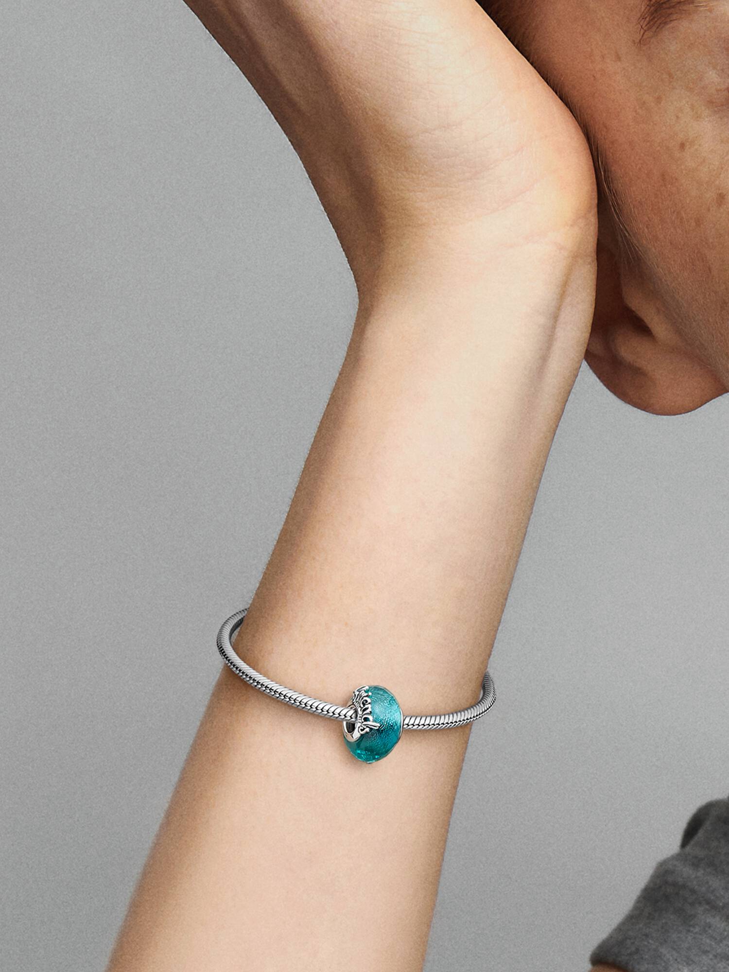 Faceted Murano Glass Friendship Charm
