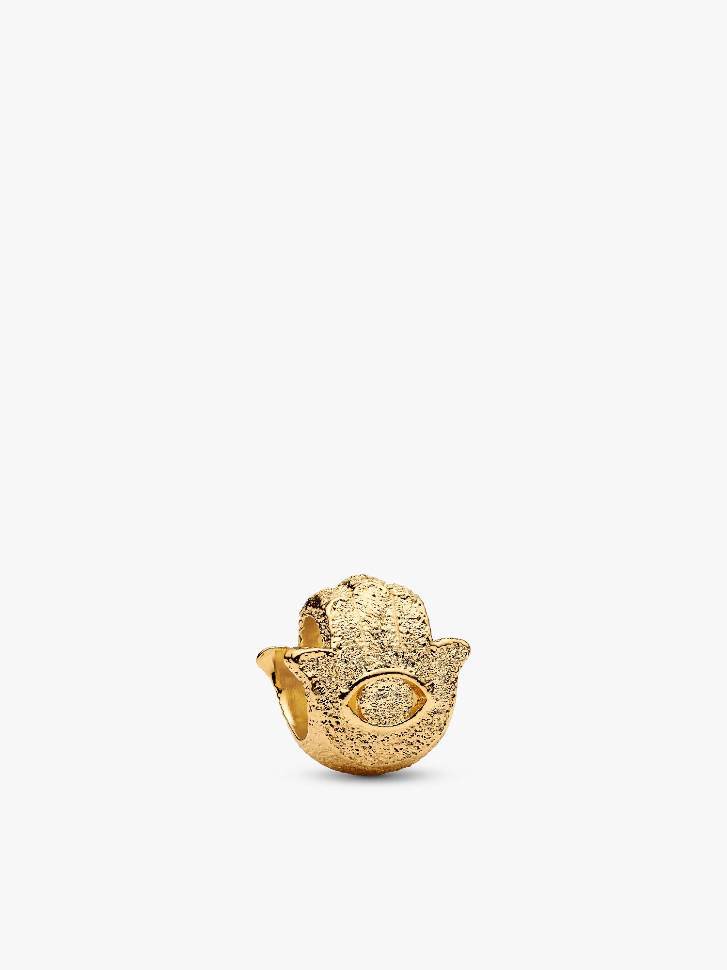 Textured Hamsa Hand Mini Charm