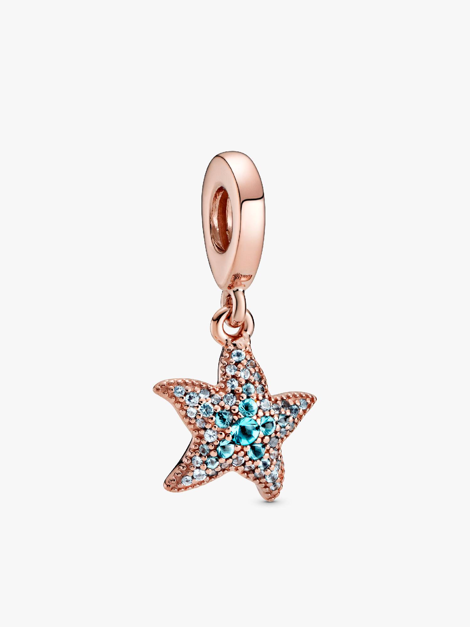 Sparkling Starfish Dangle Charm