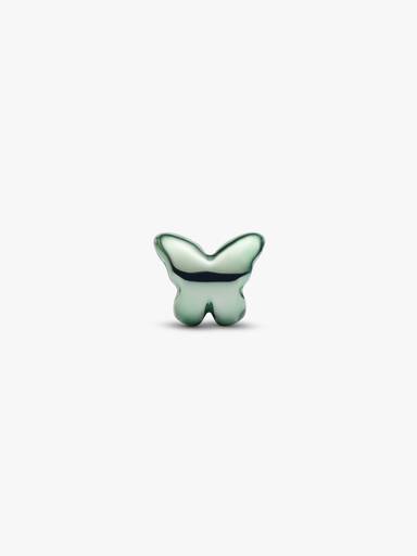 Green Butterfly Mini Charm
