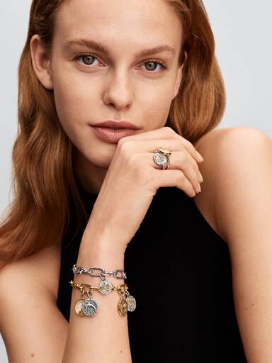 Pegasus Reversible Medallion Ring