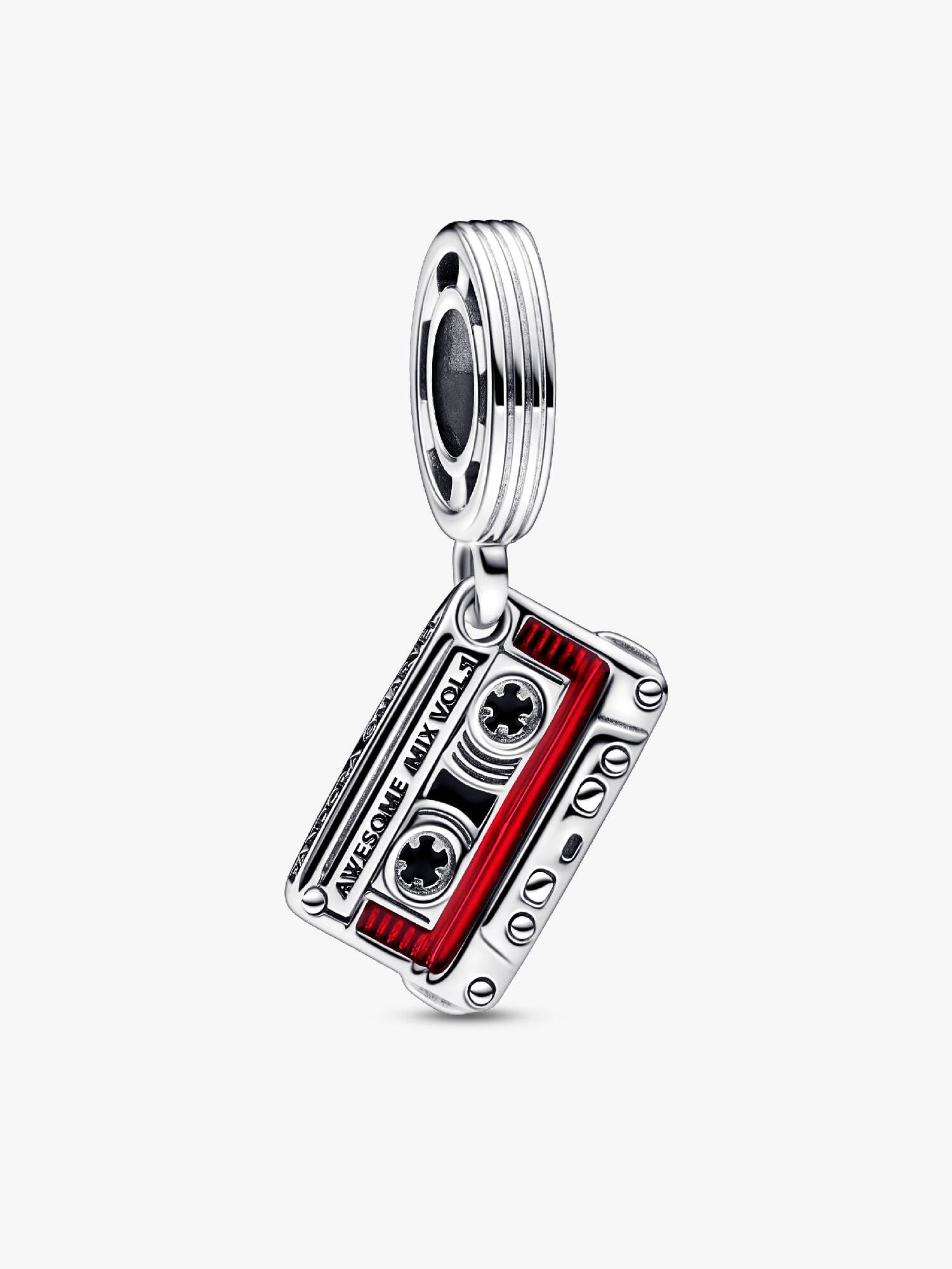 Marvel Guardians of the Galaxy Cassette Tape Dangle Charm