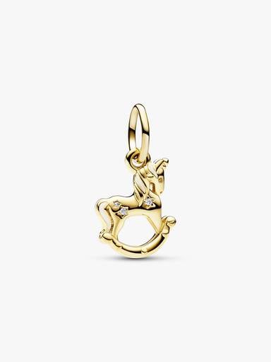 Rocking Unicorn Dangle Charm