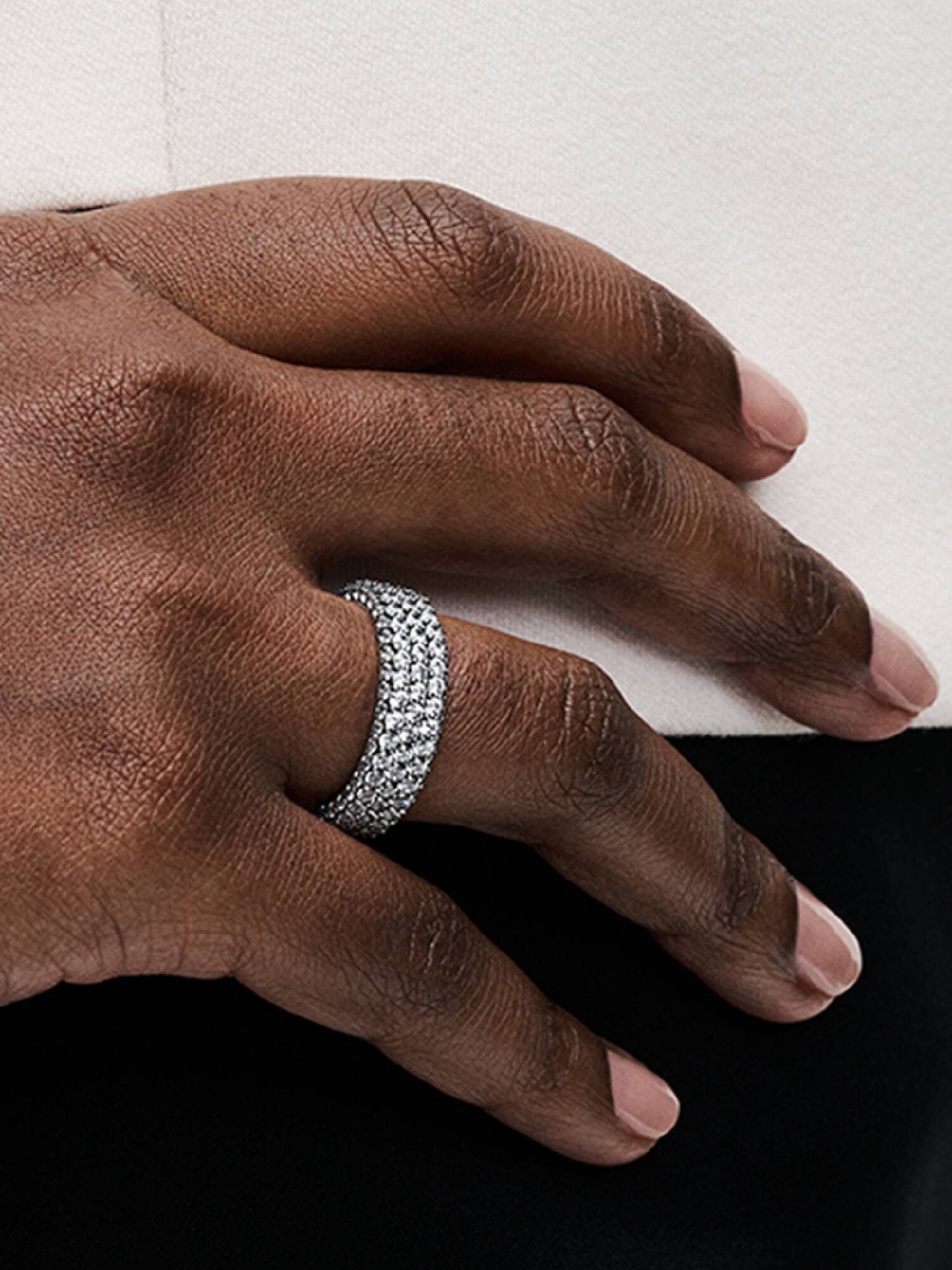 Pandora Timeless Pavé Triple-row Ring