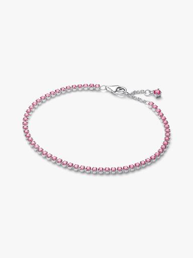 Pink Small Tennis Bracelet