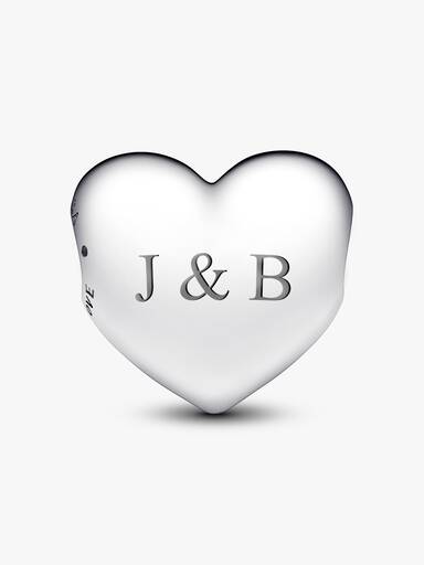 Be Love Engravable Large Heart Charm