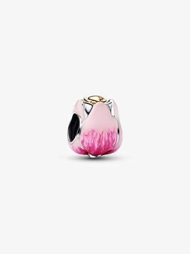 Pink Tulip Charm