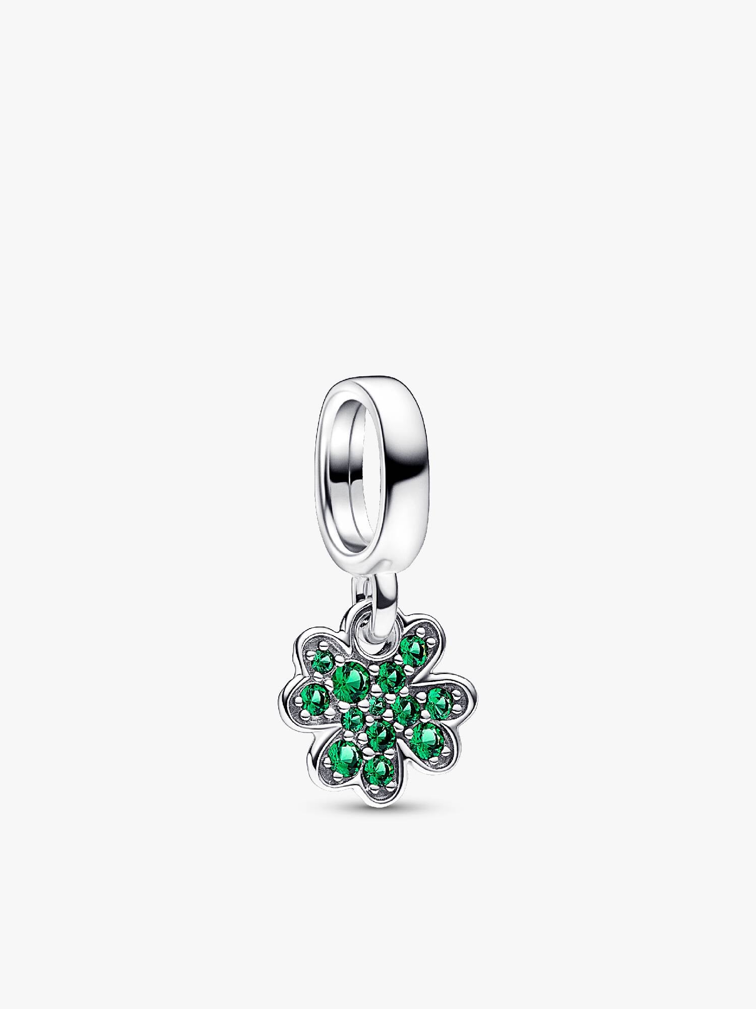 Four Leaf Clover Dangle Charm