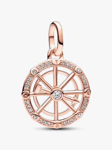 Pandora ME Wheel of Fortune Medallion Charm
