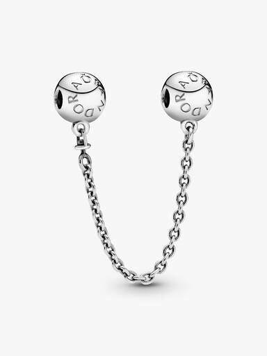 Silver safety chain