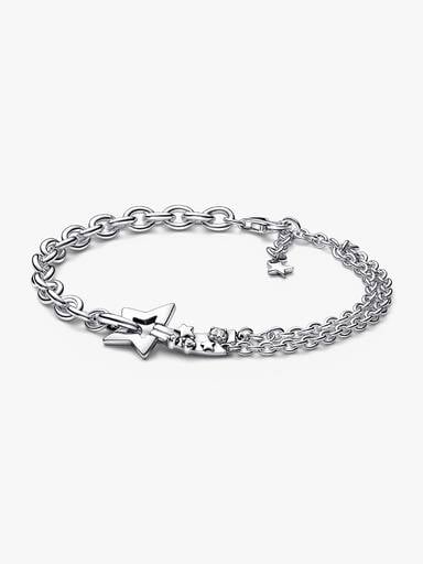 Shooting Star Double Chain Bracelet