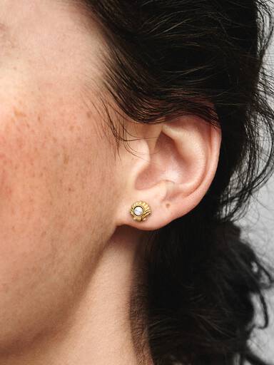 Disney The Little Mermaid Seashell Stud Earrings