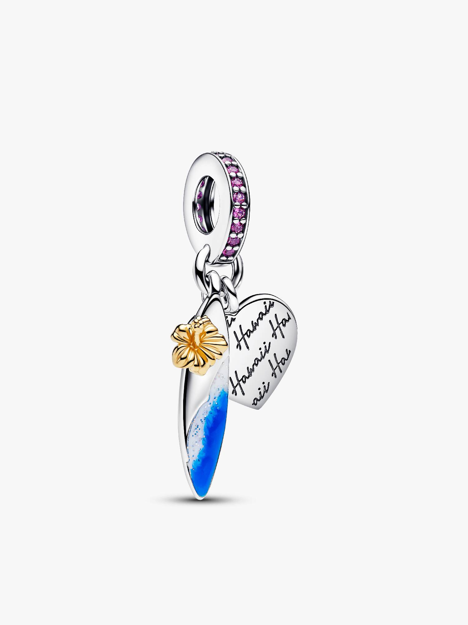 Surf Board Double Dangle Charm