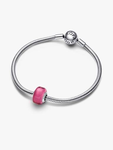 Pink Mini Murano Glass Charm