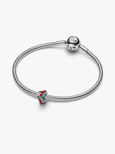 Christmas Holly Charm