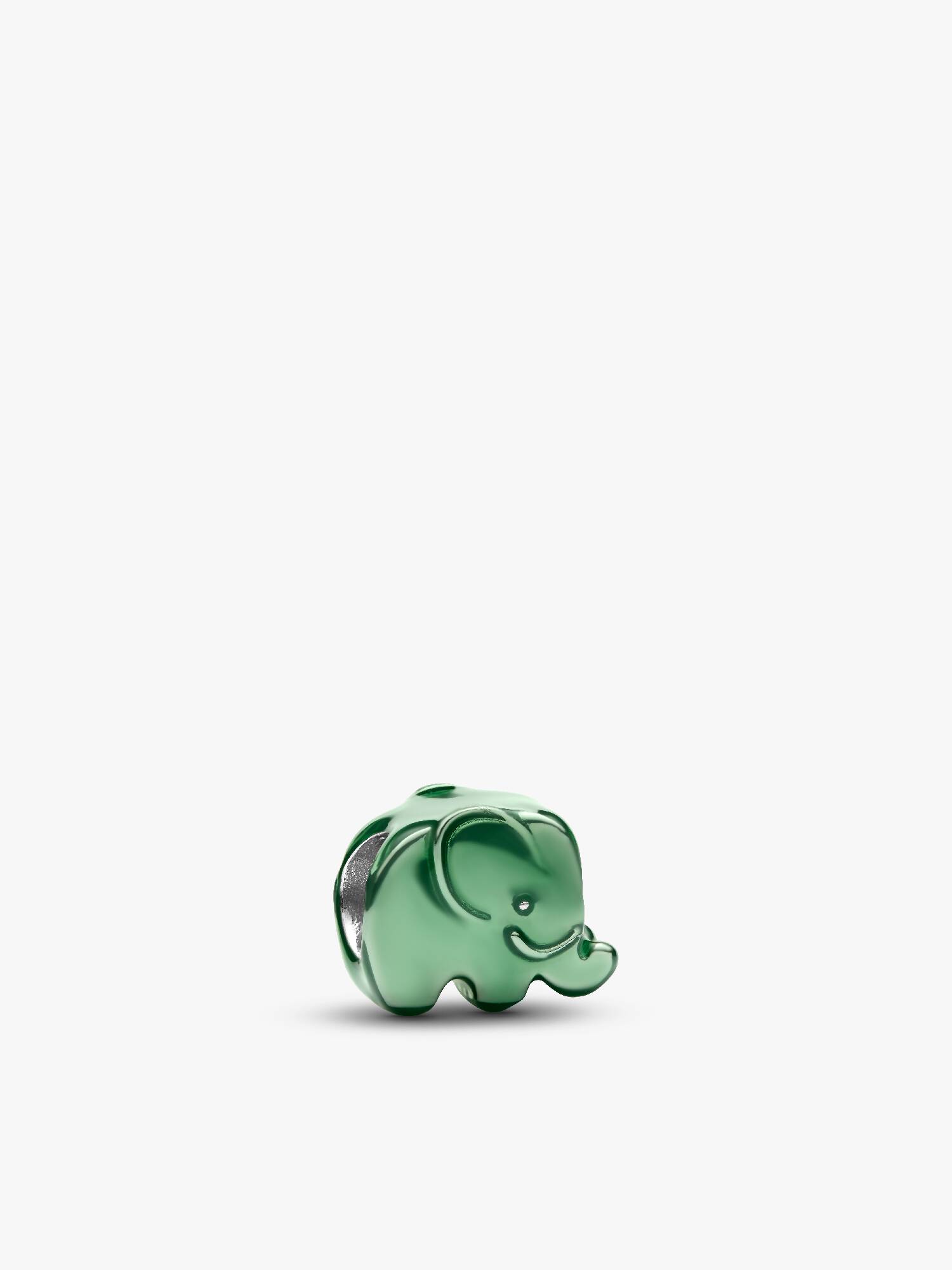 Green Elephant Mini Charm