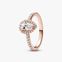 Sparkling Pear Halo Ring Sparkling Pear Halo Ring