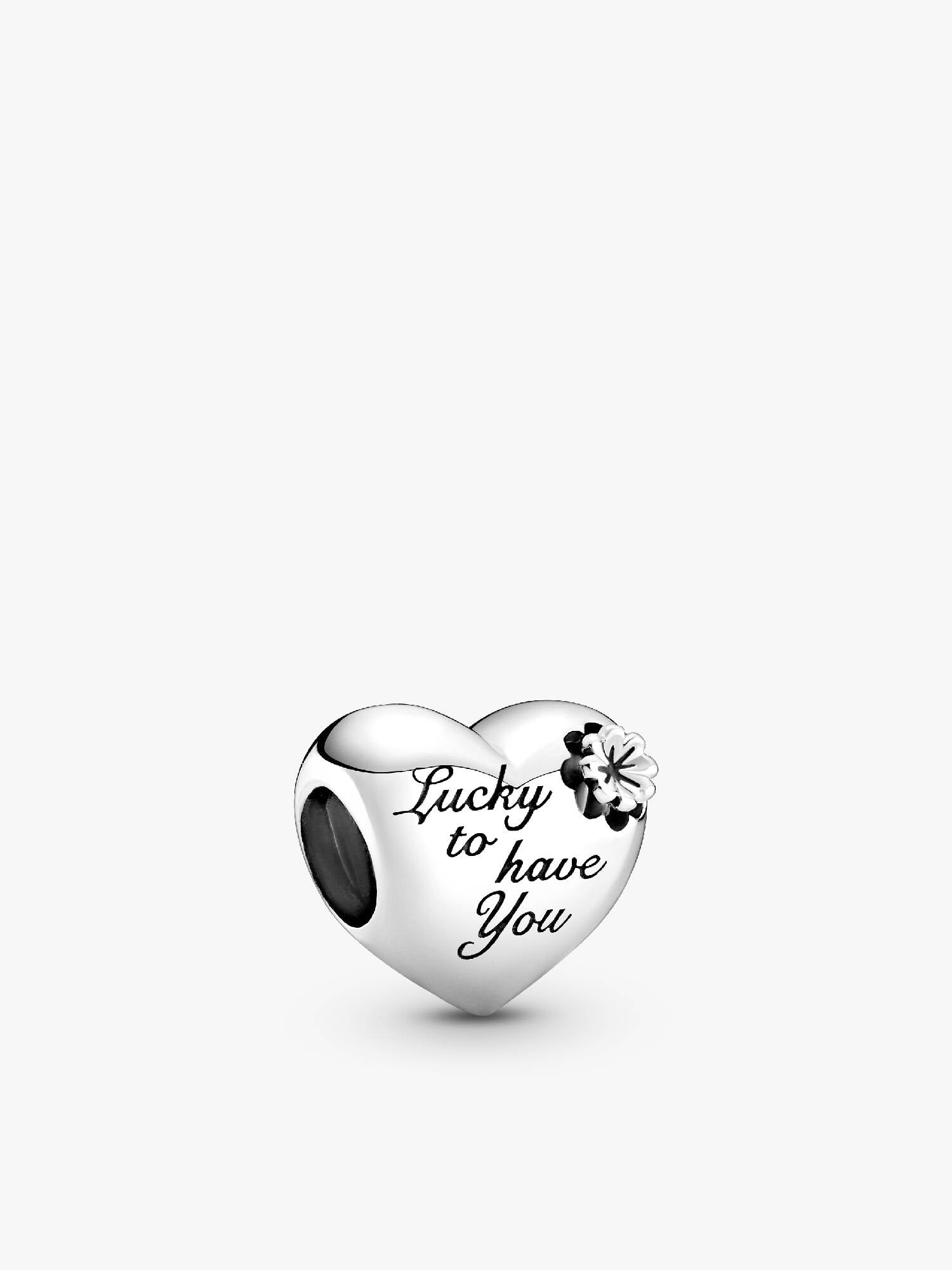 Heart & Clover Charm