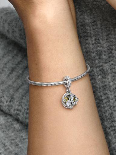 Disney Beauty and the Beast Dancing Dangle Charm