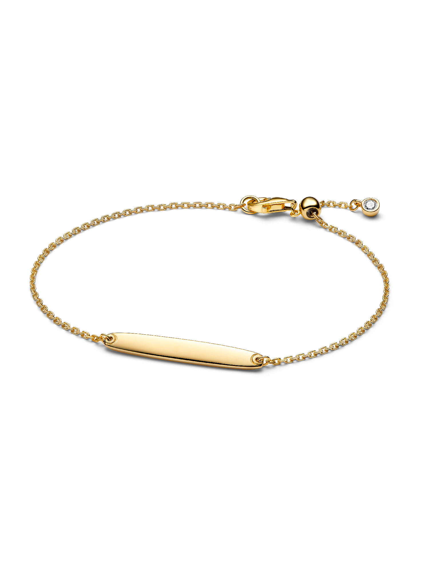 Engravable Bar Chain Bracelet