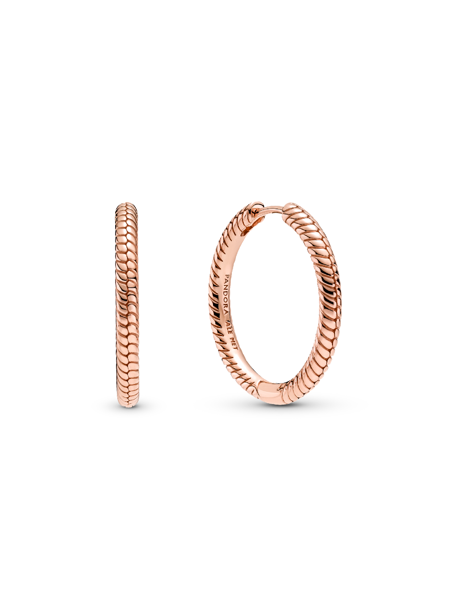 Pandora Moments Charm Hoop Earrings