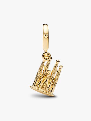 Barcelona Landmark Church Dangle Charm