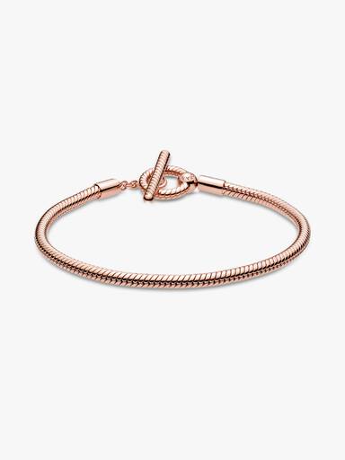 Pandora Moments T-Bar Snake Chain Bracelet