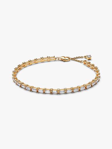 Sparkling Baguette Tennis Bracelet