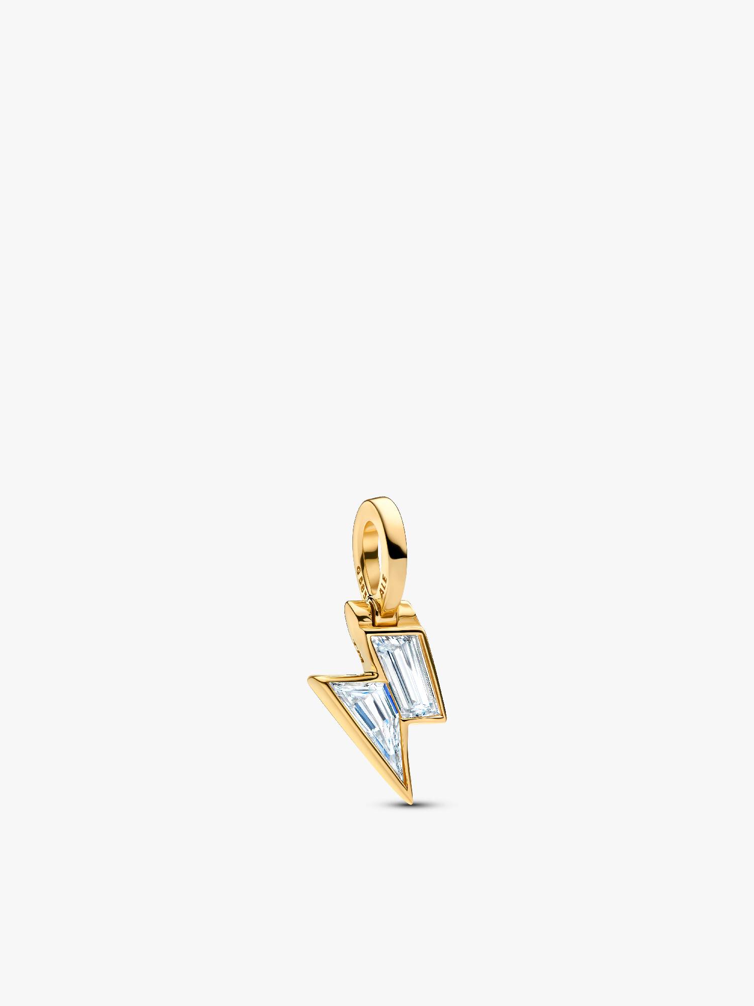 Harry Potter™ Scar 14k Gold & Lab-grown Diamond Pendant