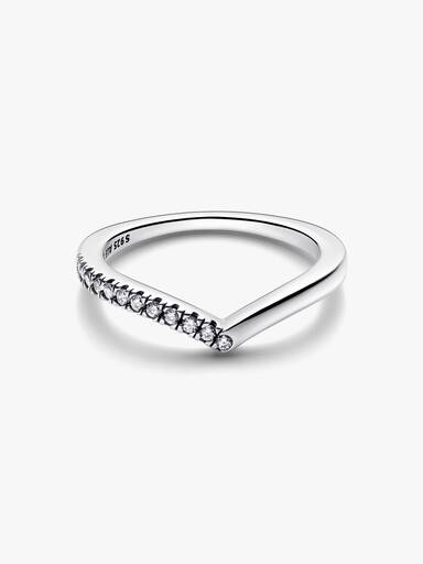 خاتم الأمنيات نصف البرّاق من Pandora Timeless