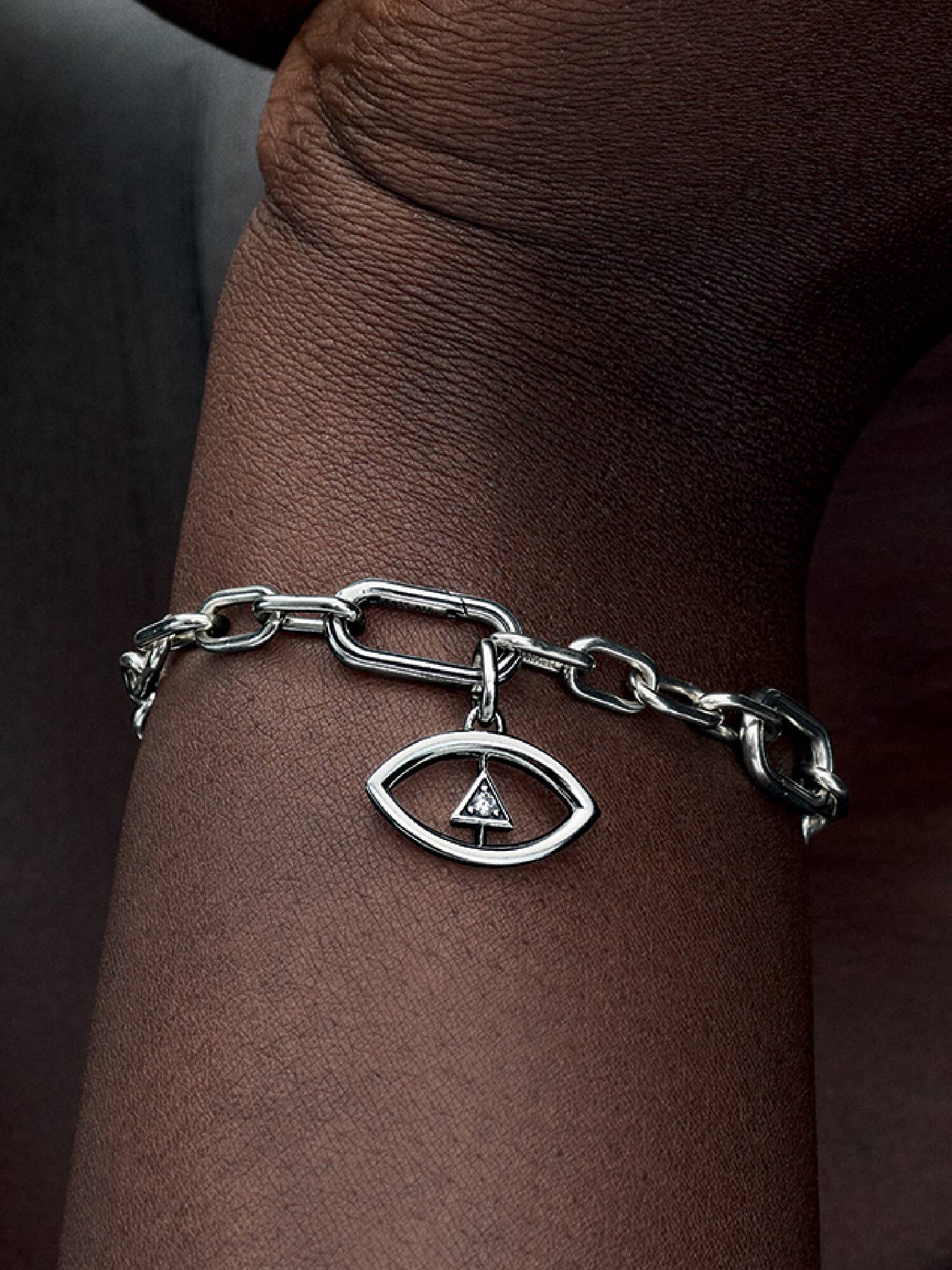 Pandora ME Evil Eye Medallion Charm