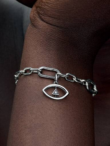Pandora ME Evil Eye Medallion Charm