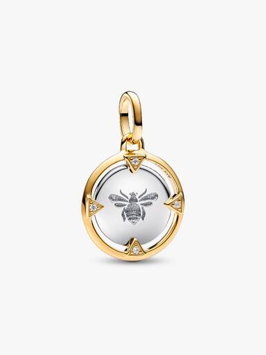 Bee Medallion Charm