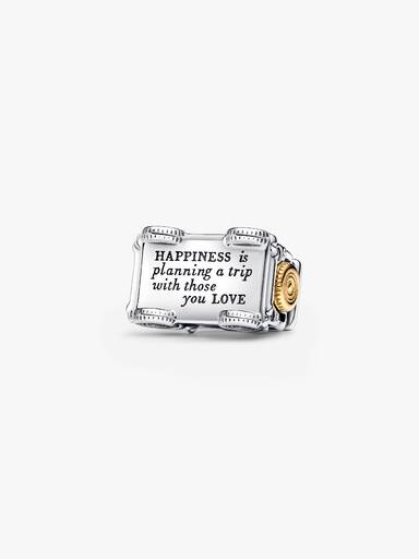 Two-tone Adventure Car Charm